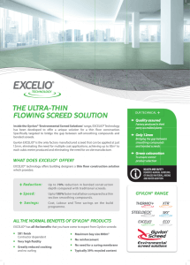 Excelio gyvlon screed brochure scan