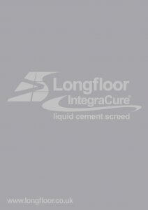 Longfloor self levelling screed