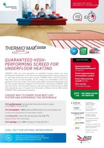 Thermio max gyvlon screed brochure scan