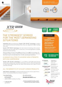 XTR FD E2C gyvlon floor screed brochure scan