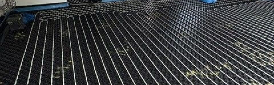 Low Profile Underfloor Heating System in Macclesfield