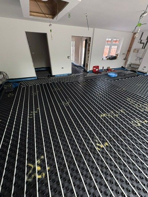 Low Profile Underfloor Heating System in Macclesfield