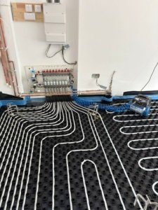 low profile underfloor heating