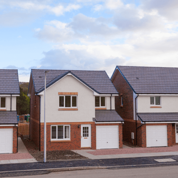 A new build home representing the future homes standard